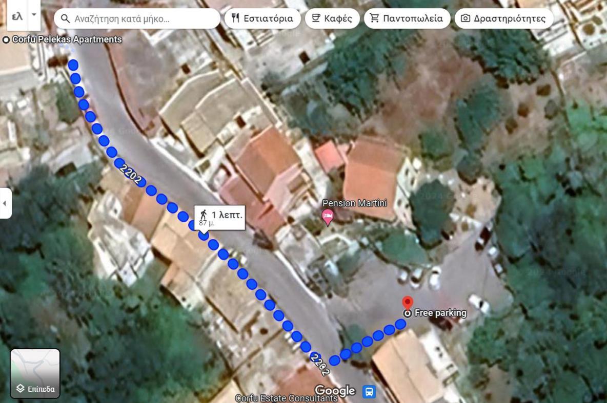 Corfu Pelekas Apartment 2 Dış mekan fotoğraf